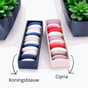Koningsblauw en Cipria rechthoekig doosje.webp