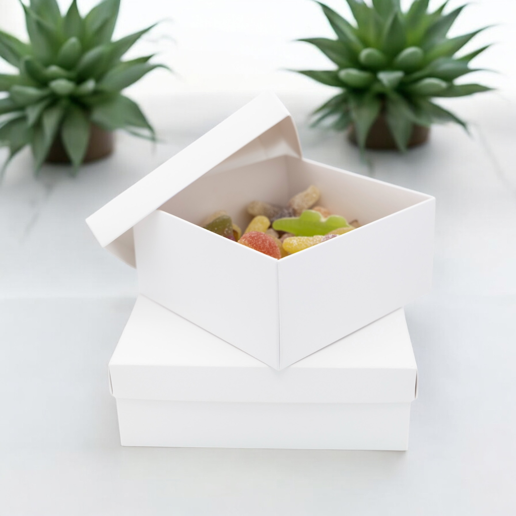 Vierkante doos (middel) (Lessebo Natur, Lessebo Natur)