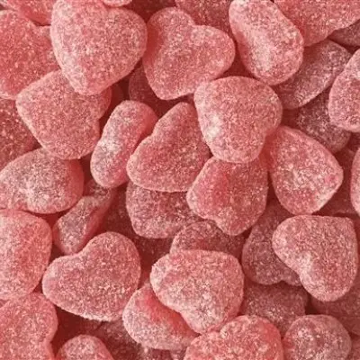 Frambozenhartjes - €8,50/kg - per 3kg