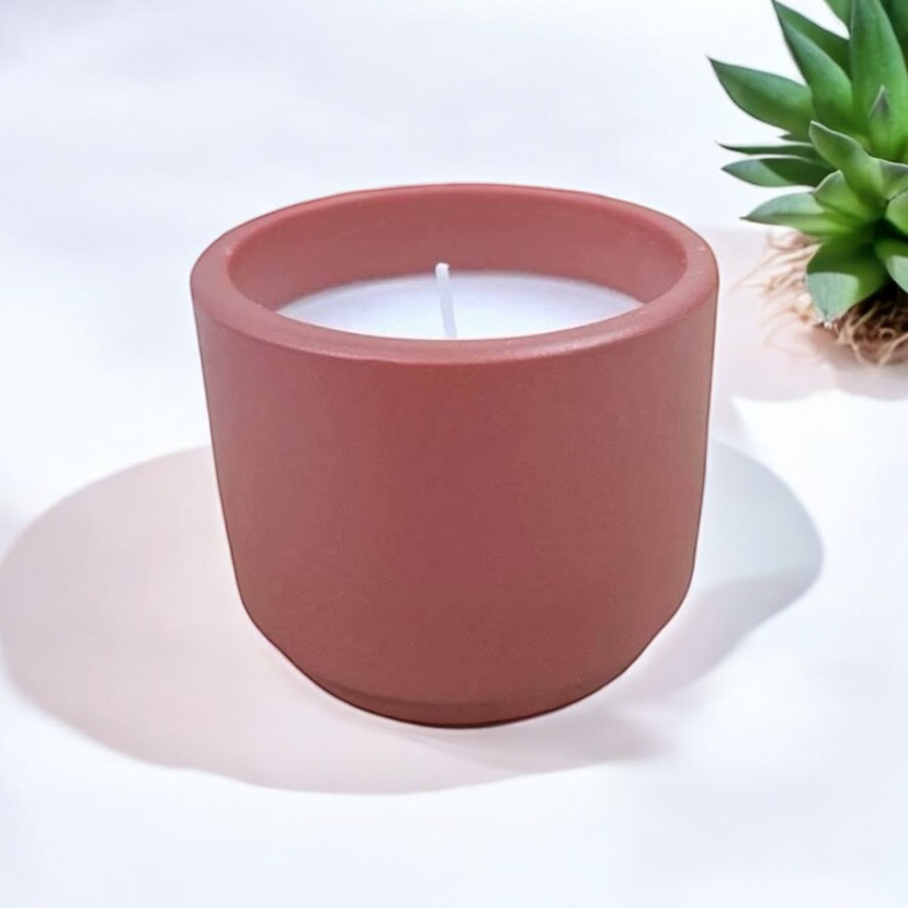 Kaarspotje keramiek - terracotta – €3,00/st – set van 12