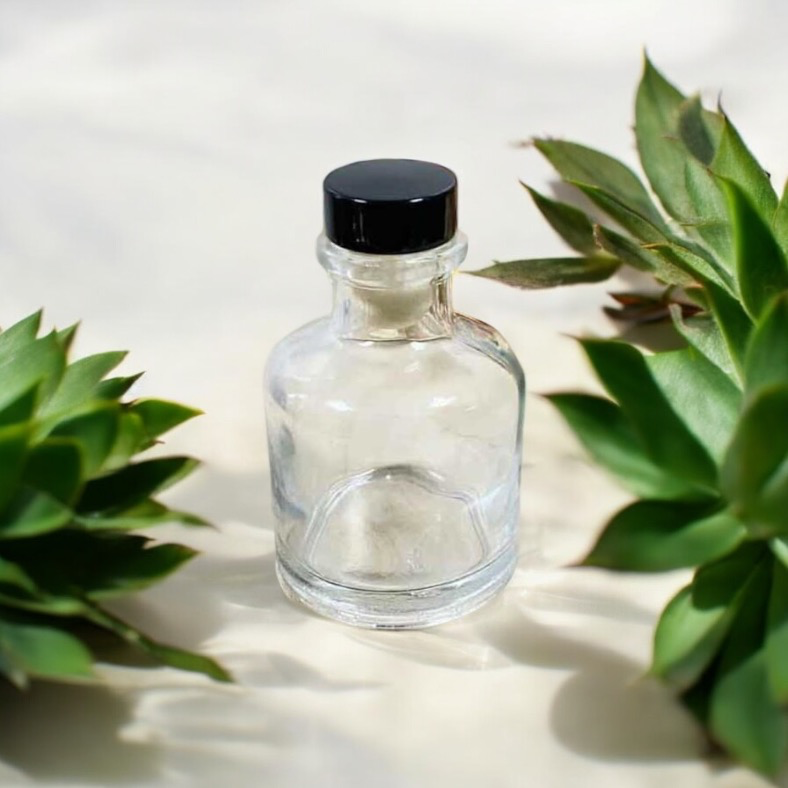 Apo flesje met zwarte dop - €1,95/st - set van 12