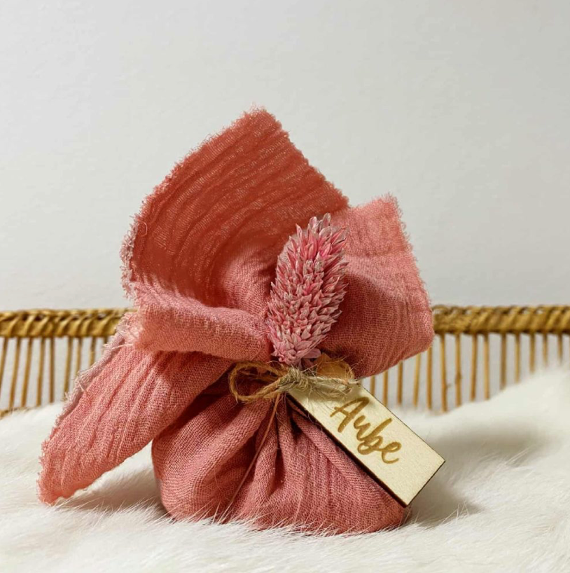 Tetra doekje - terracotta - €1,41/st - set van 24