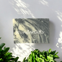 Natuurzeep marmer grijs gepersonaliseerd – €3,75/st – set van 20