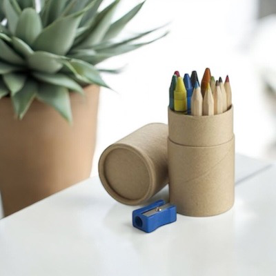 Kleurpotloden met wasco's – €1,50/st – set van 24