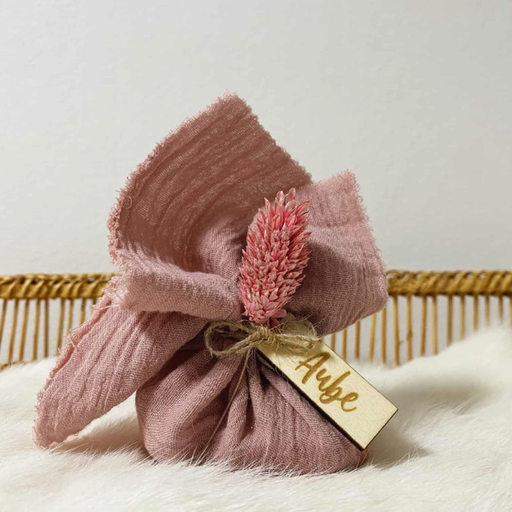 Tetra doekje - dustyrose - €1,41/st - set van 24