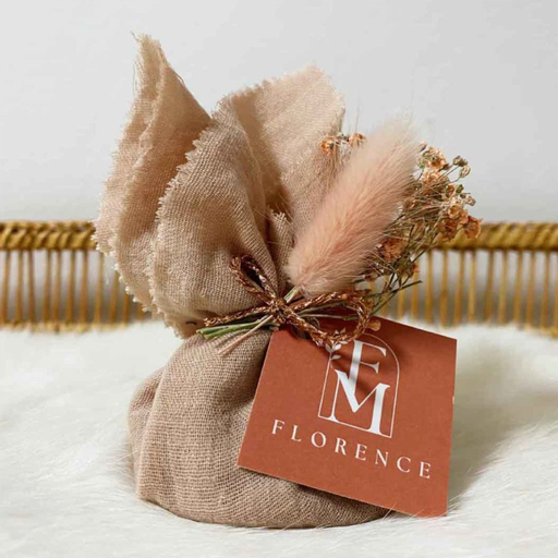 Tetra doekje - frosted almond - €1,41/st - set van 24