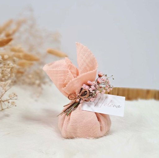 Tetra doekje - peach - €1,41/st - set van 24