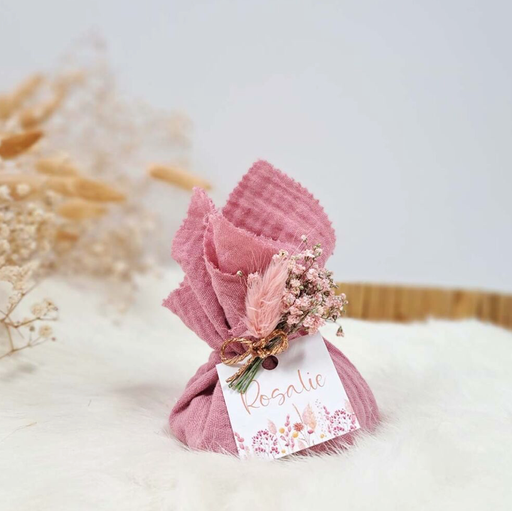 Tetra doekje - rose - €1,41/st - set van 24