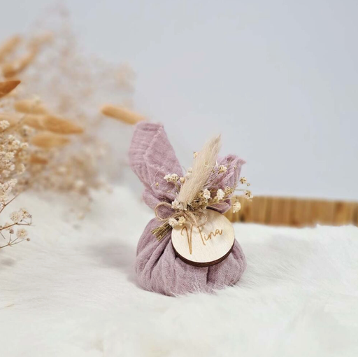 Tetra doekje - vieux rose - €1,41/st - set van 24