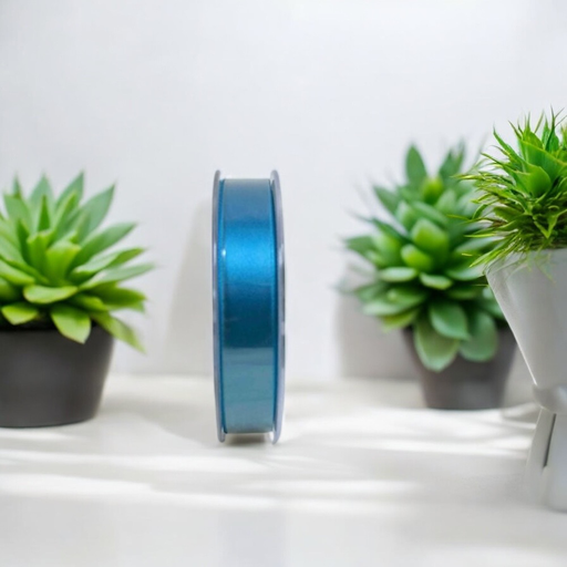 Luxe satijnlint 16mm - Aqua