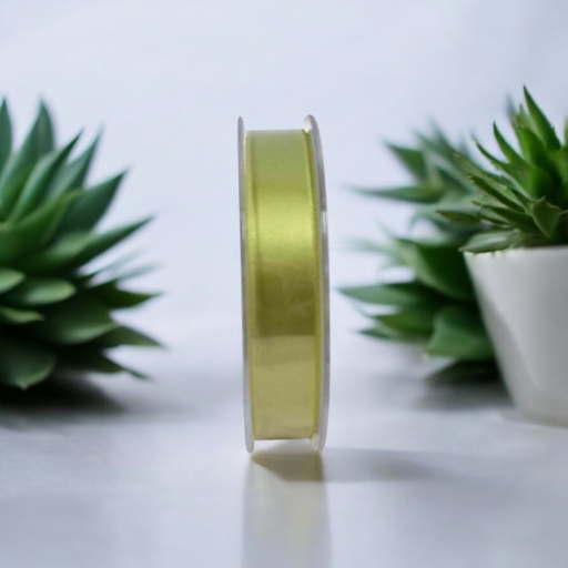 Luxe satijnlint 16mm - Cress Green