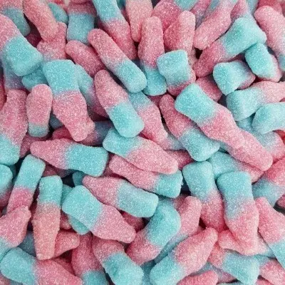 Zure grote bubblegum flesjes - €8,20/kg - per 3kg